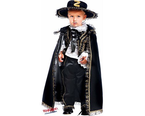 Costume di carnevale CAVALIERE MASCHERATO PRESTIGE NEONATO